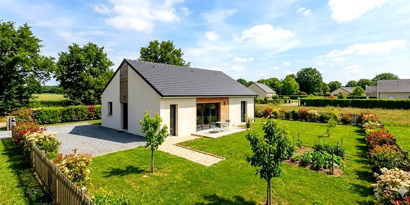 Belle maison sur un terrain de 500 m2