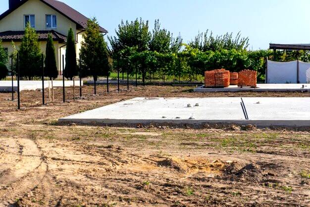 Terrain de construction d'une maison