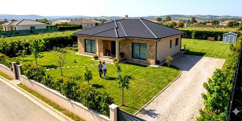 Terrain pour une maison de 150 m2